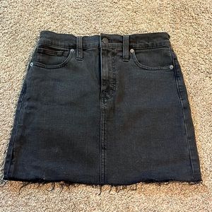 Madewell Stretch Denim Straight Skirt - Size 25